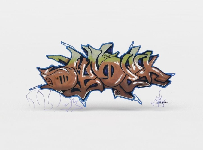1 Graffiti 3d
