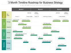 12 Month Business Plan Template
