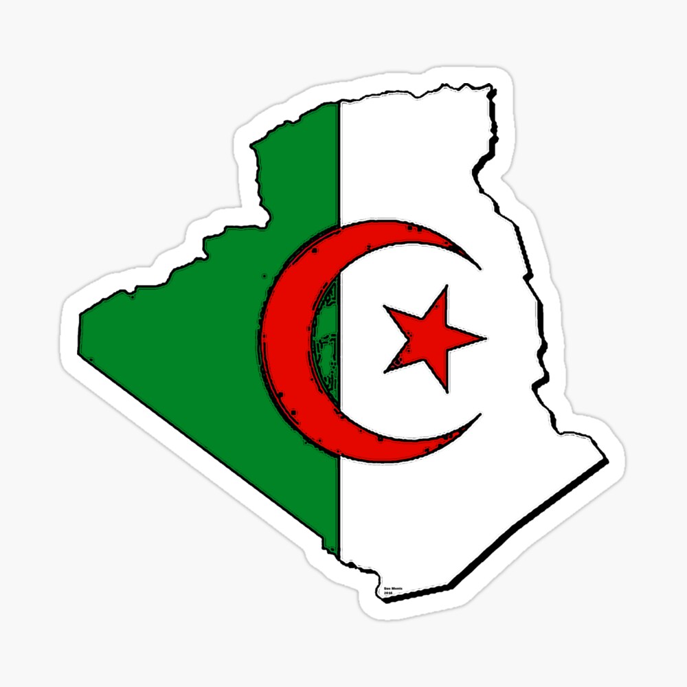 Algerien Sahara Karte
