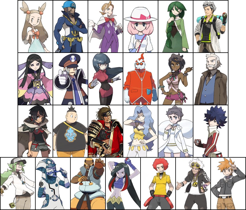 All Pokemon Characters With Names And Pictures