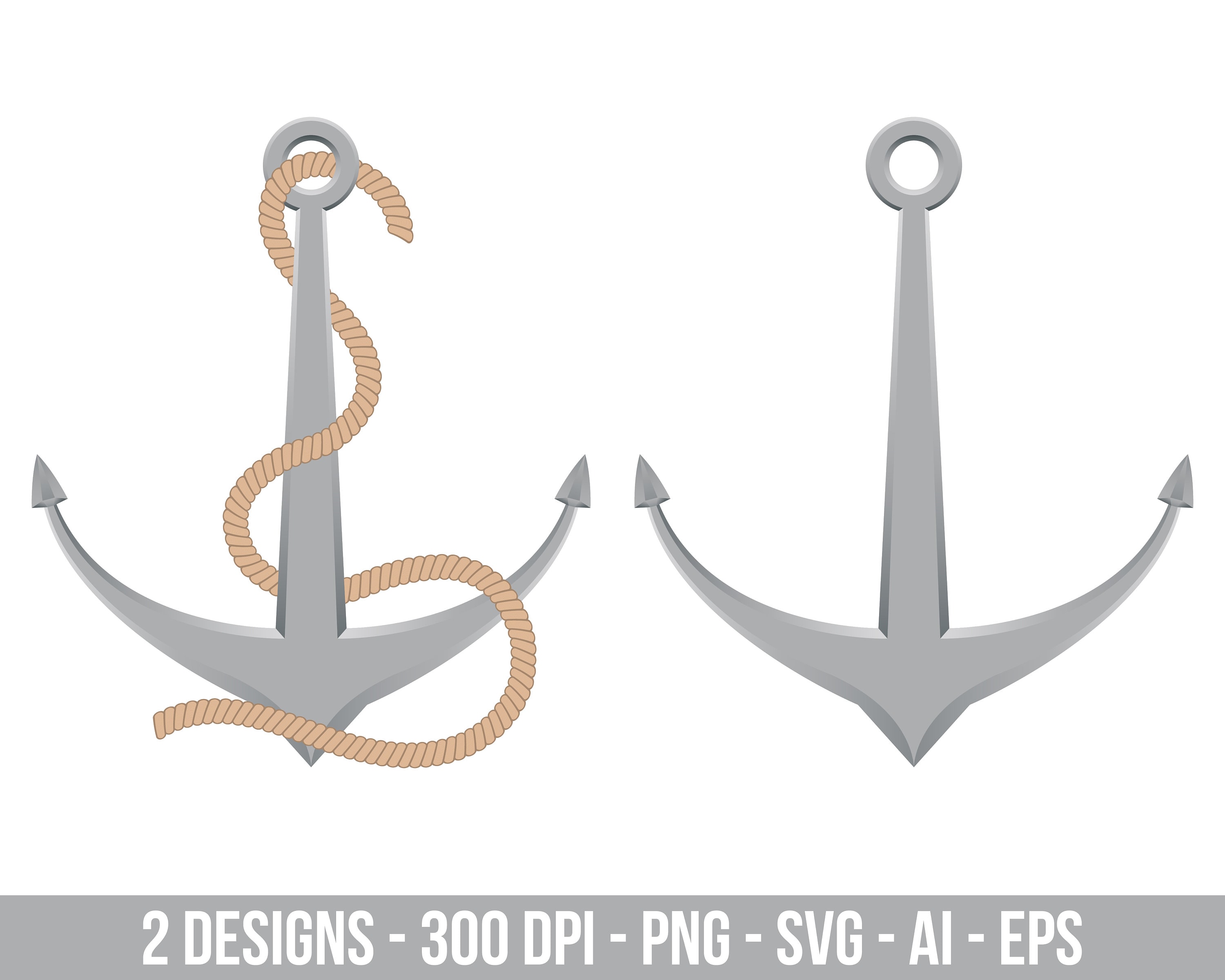 Anchor Rope Clipart