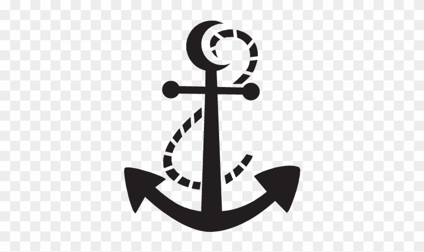 Anchor With Rope Clipart