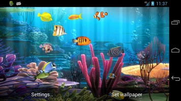 Animasi Aquarium Bergerak