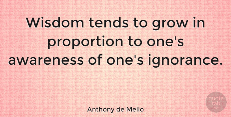 Anthony De Mello Awareness Quotes