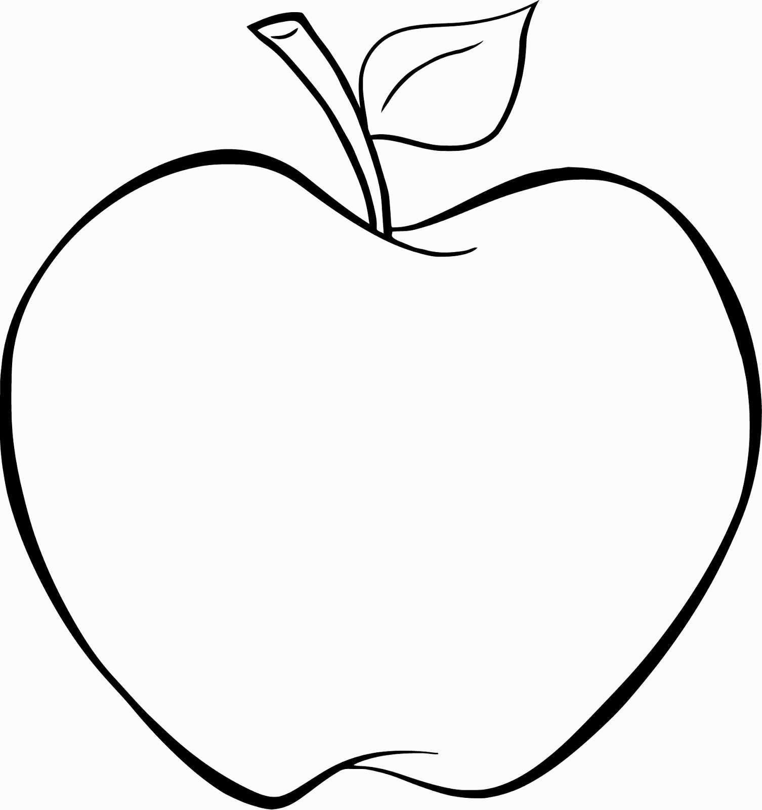 Apfel Skizze
