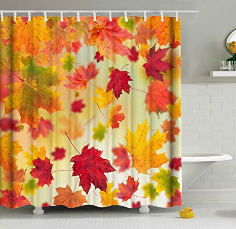 Autumn Leaves Shower Curtains