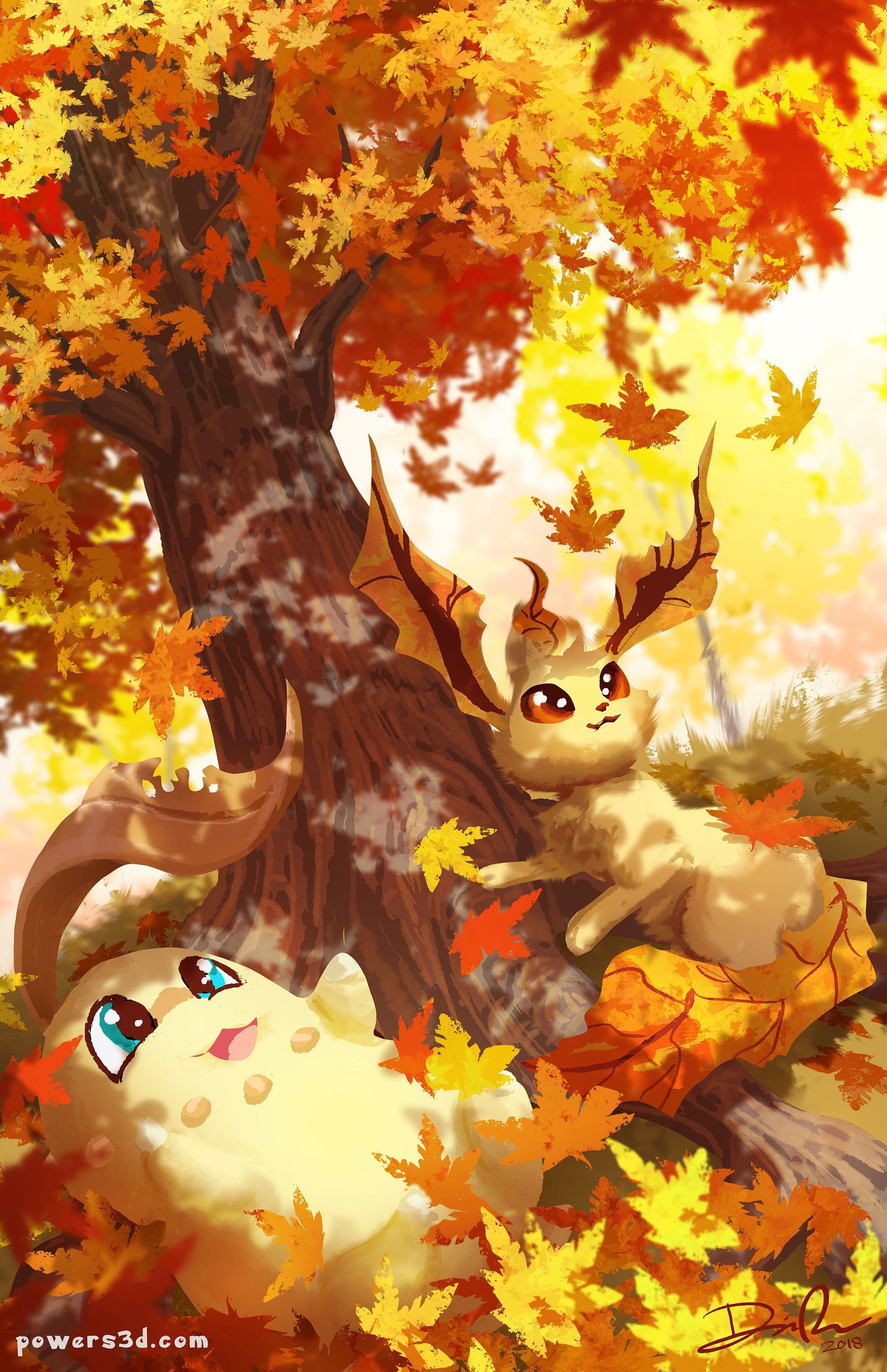 Autumn Pokemon Wallpaper