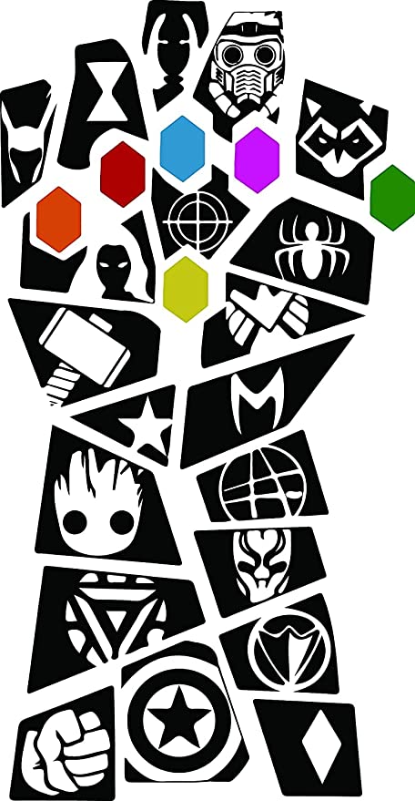 Avengers Logo Wandtattoo