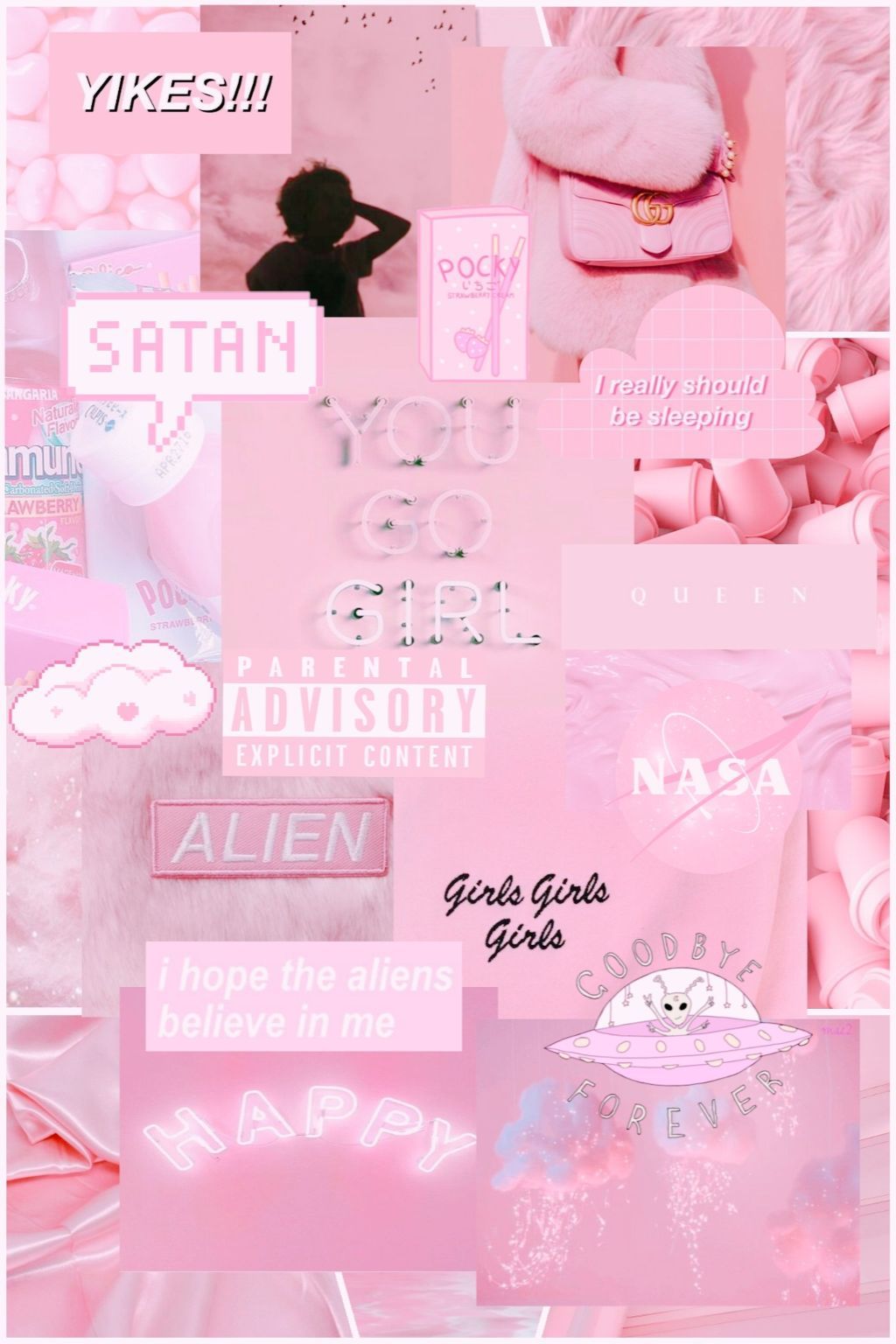 Background Aesthetic Pink