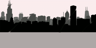 Background Animasi Kota