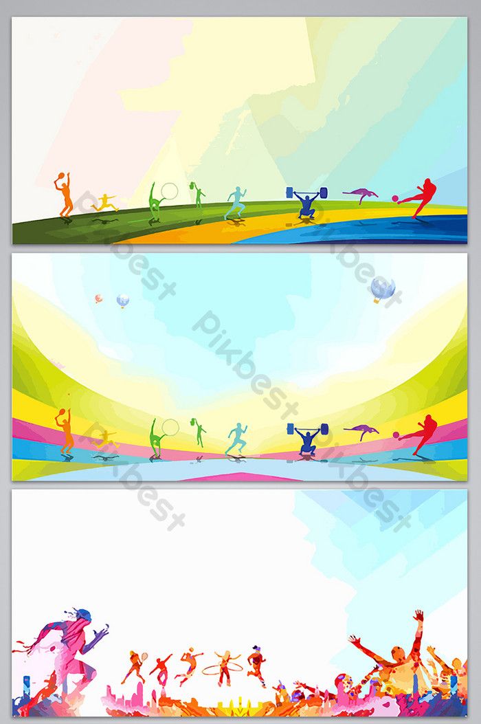 Background Banner Olahraga