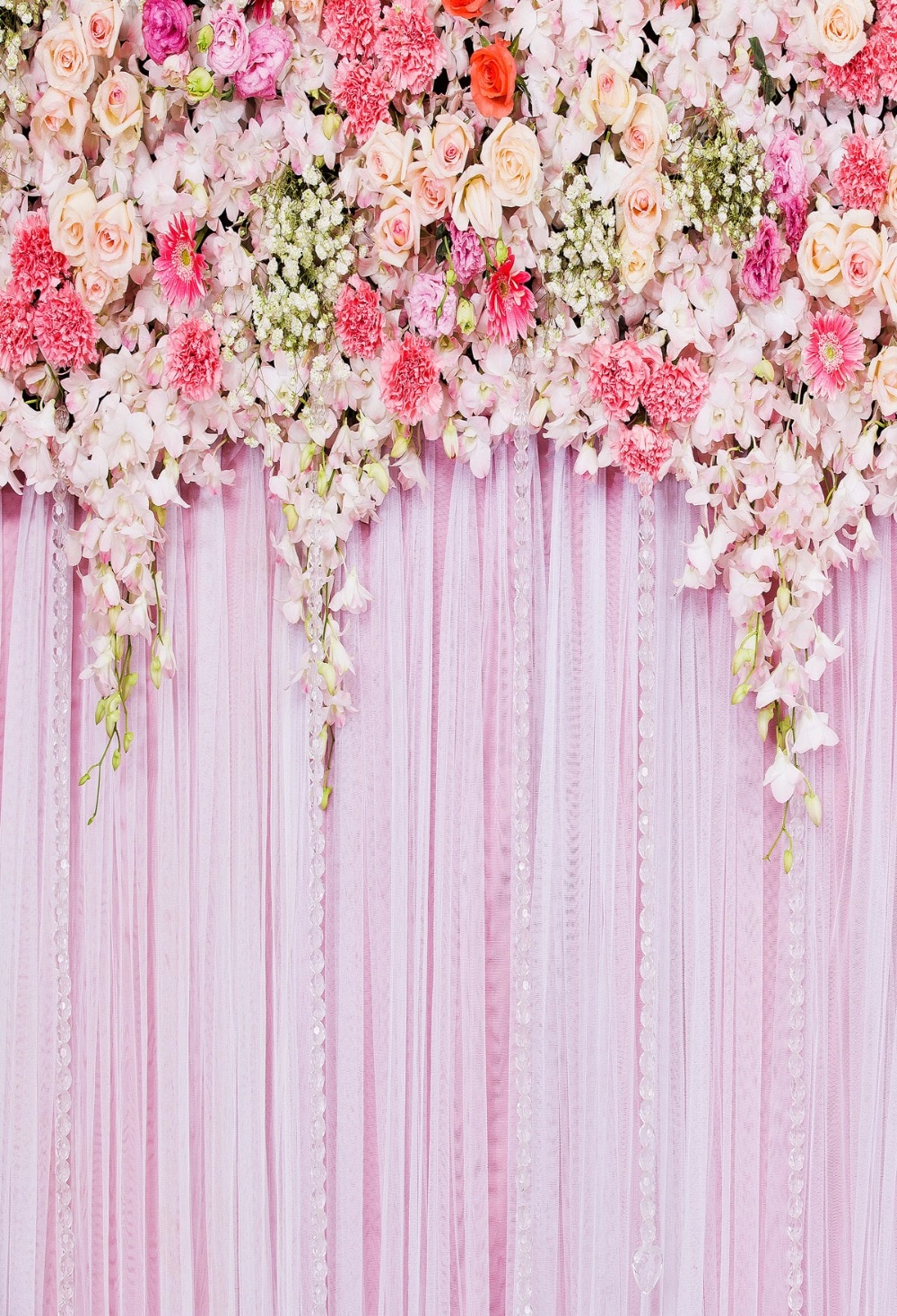 Background Bunga Pernikahan