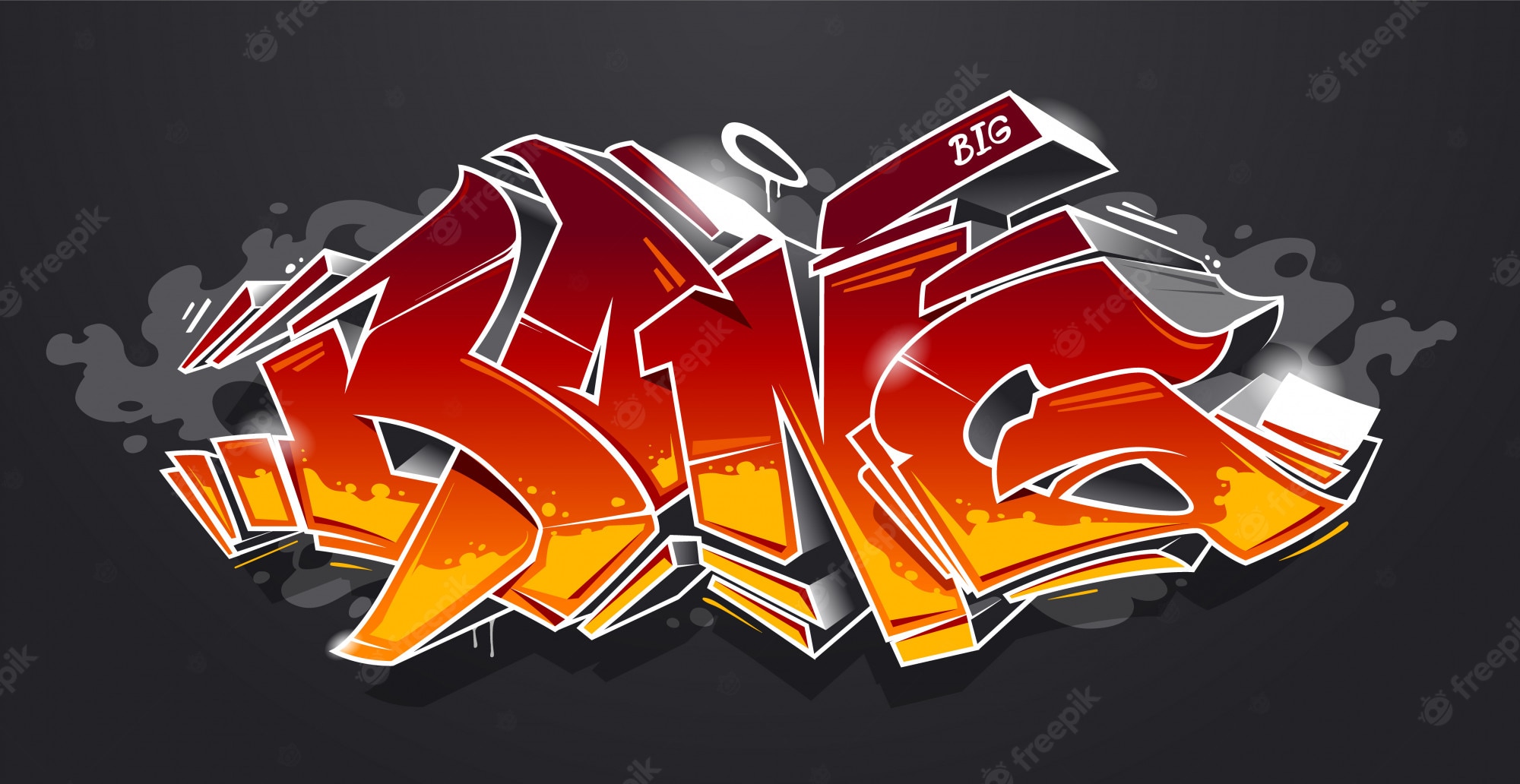 Background Graffiti 3d