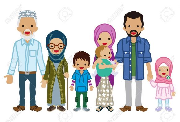 Bahasa Arab Foto Keluarga