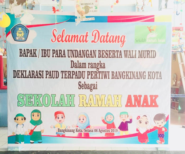 Banner Sekolah Ramah Anak