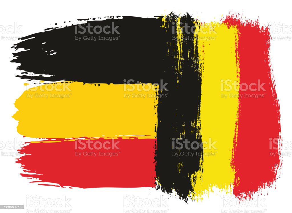 Bendera Belgia Dan Jerman