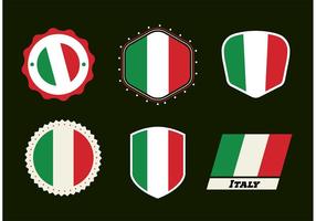 Bendera Italia Vector
