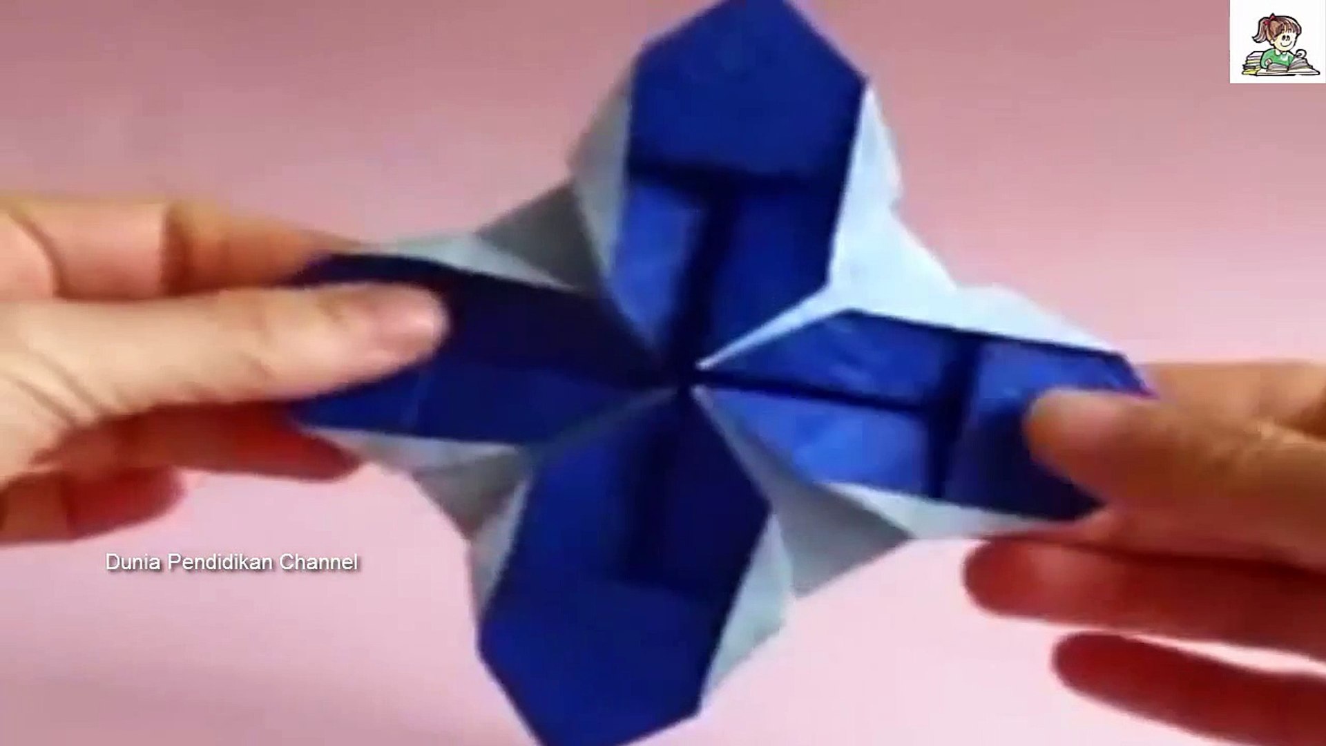 Bikin Bunga Dari Kertas Origami