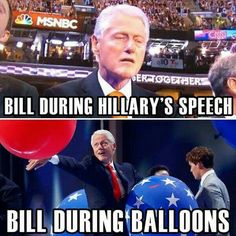 Bill Clinton Balloon Memes