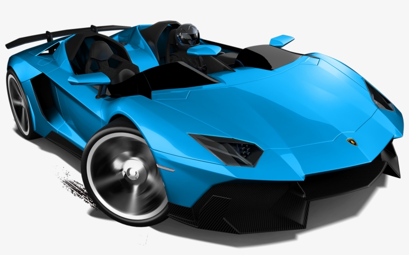 Blue Lamborghini Png