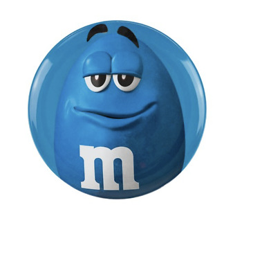 Blue M And M Character