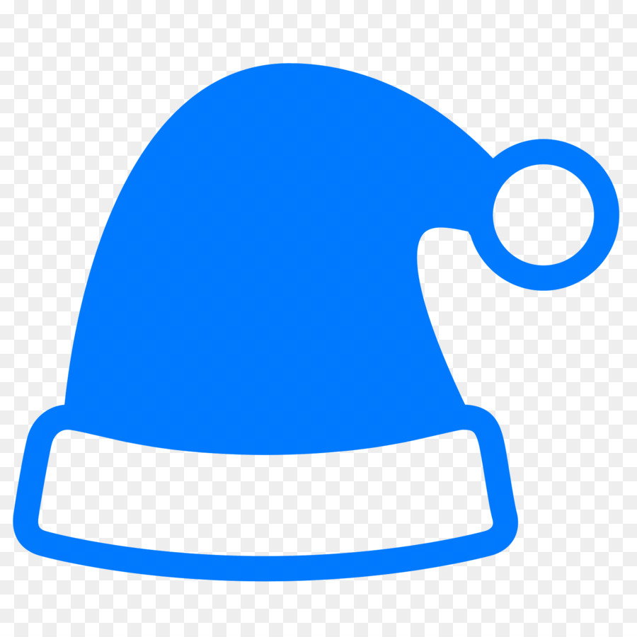 Blue Xmas Hat