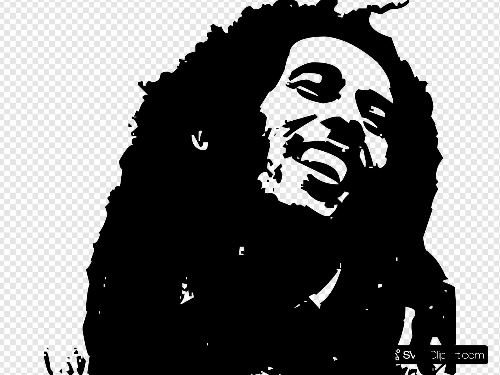 Bob Marley Black And White Wallpaper
