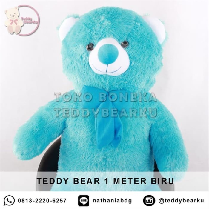 Boneka Teddy Bear Biru
