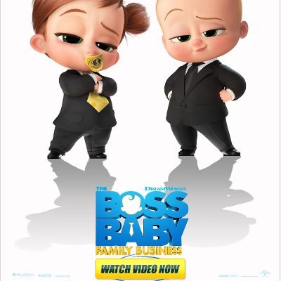 Boss Baby Movie Poster