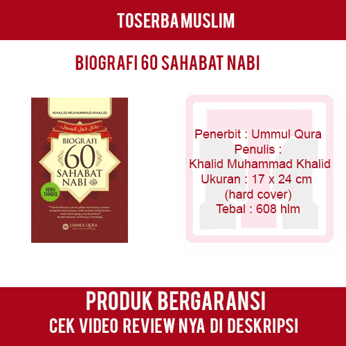 Buku Biografi 60 Sahabat Nabi