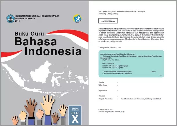 Buku Cetak Bahasa Indonesia Kelas 10