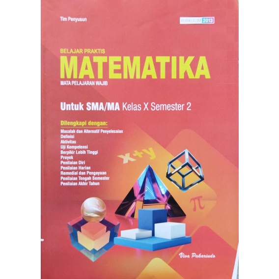 Buku Paket Matematika Kelas 10 Semester 1