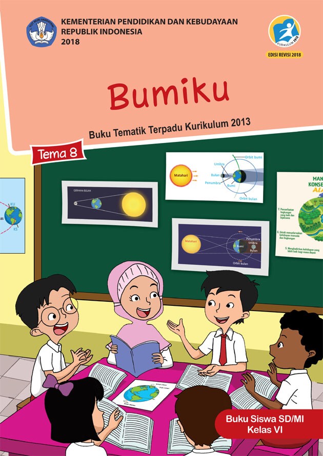 Buku Tematik Terpadu Kurikulum 2013 Kelas 6
