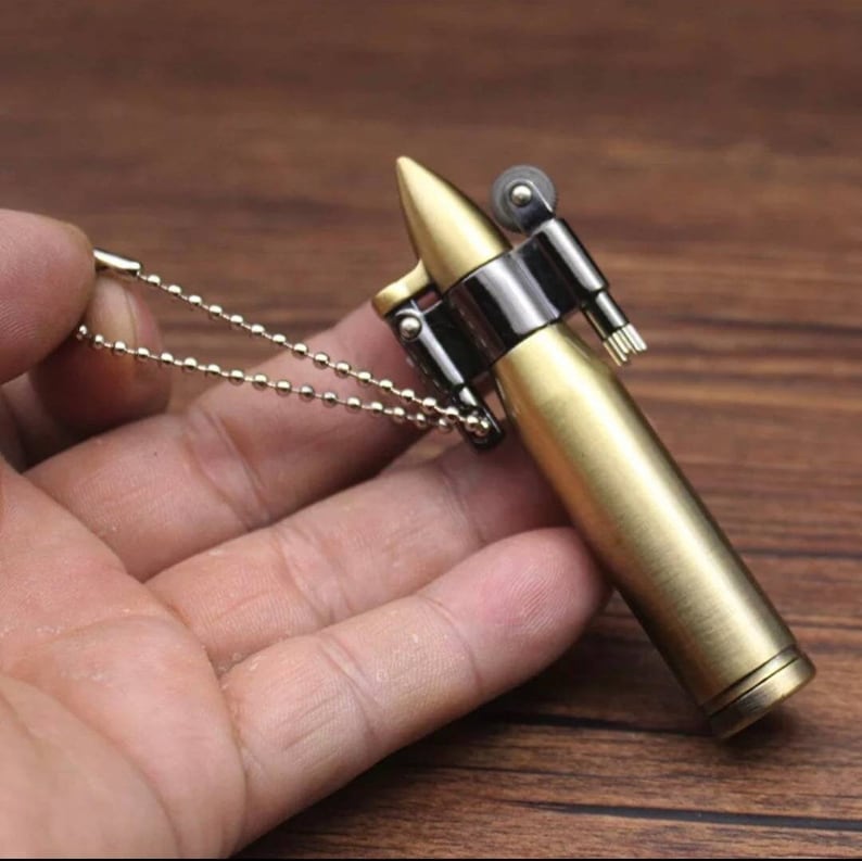 Bullet Lighter Keychain