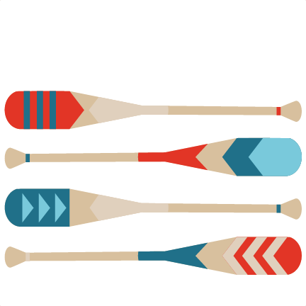 Canoe Paddle Clipart