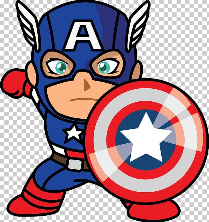 Captain America Cartoon Wallpaper