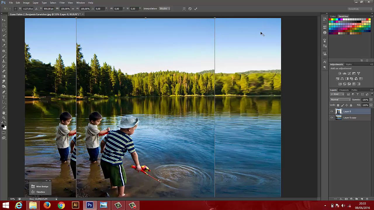 Cara Edit Foto Landscape Dengan Photoshop