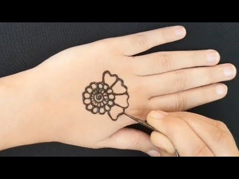 Cara Melukis Henna Di Tangan