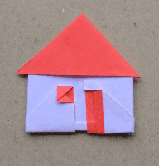 Cara Membuat Rumah Dari Kertas Origami