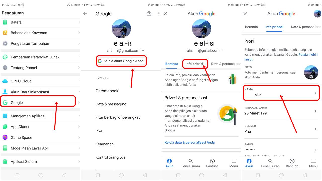 Cara Mengganti Foto Akun Google