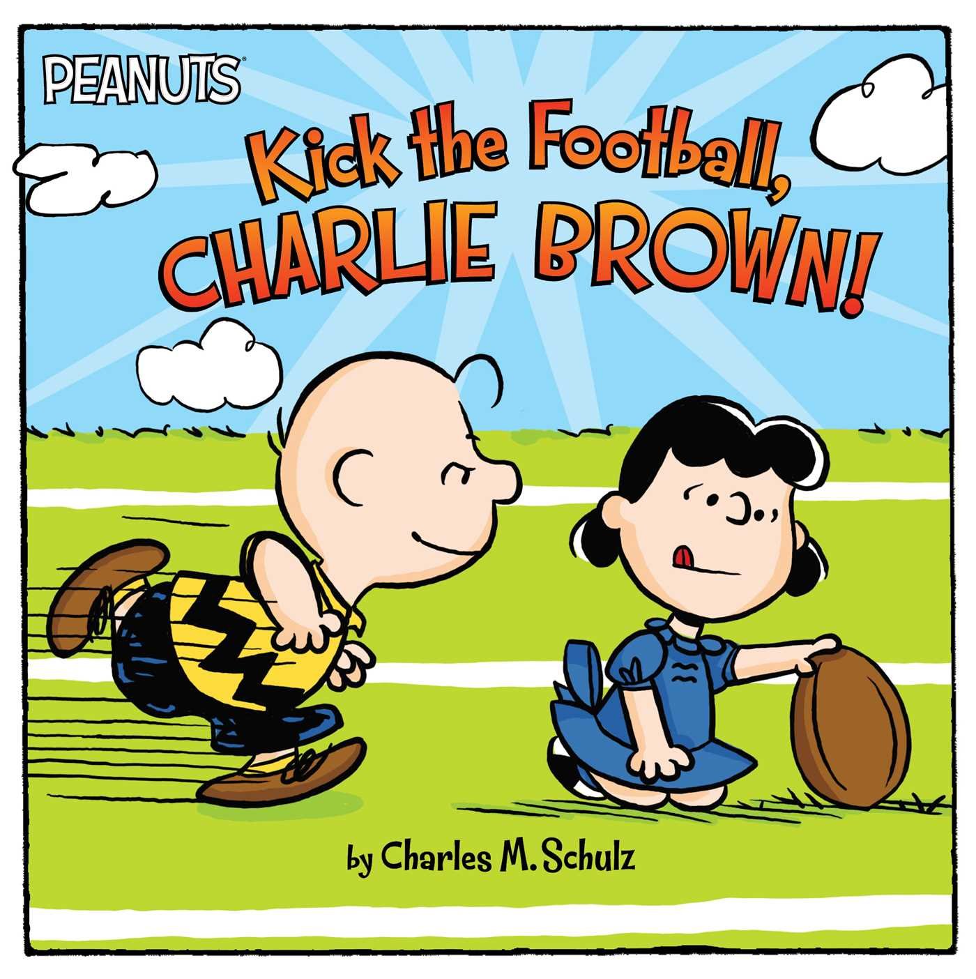 Charlie Brown Kicking Football