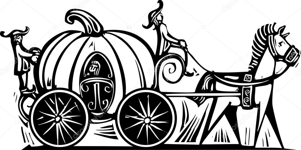 Cinderella Carriage Vector