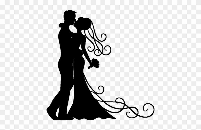 Clipart Bride And Groom Silhouette