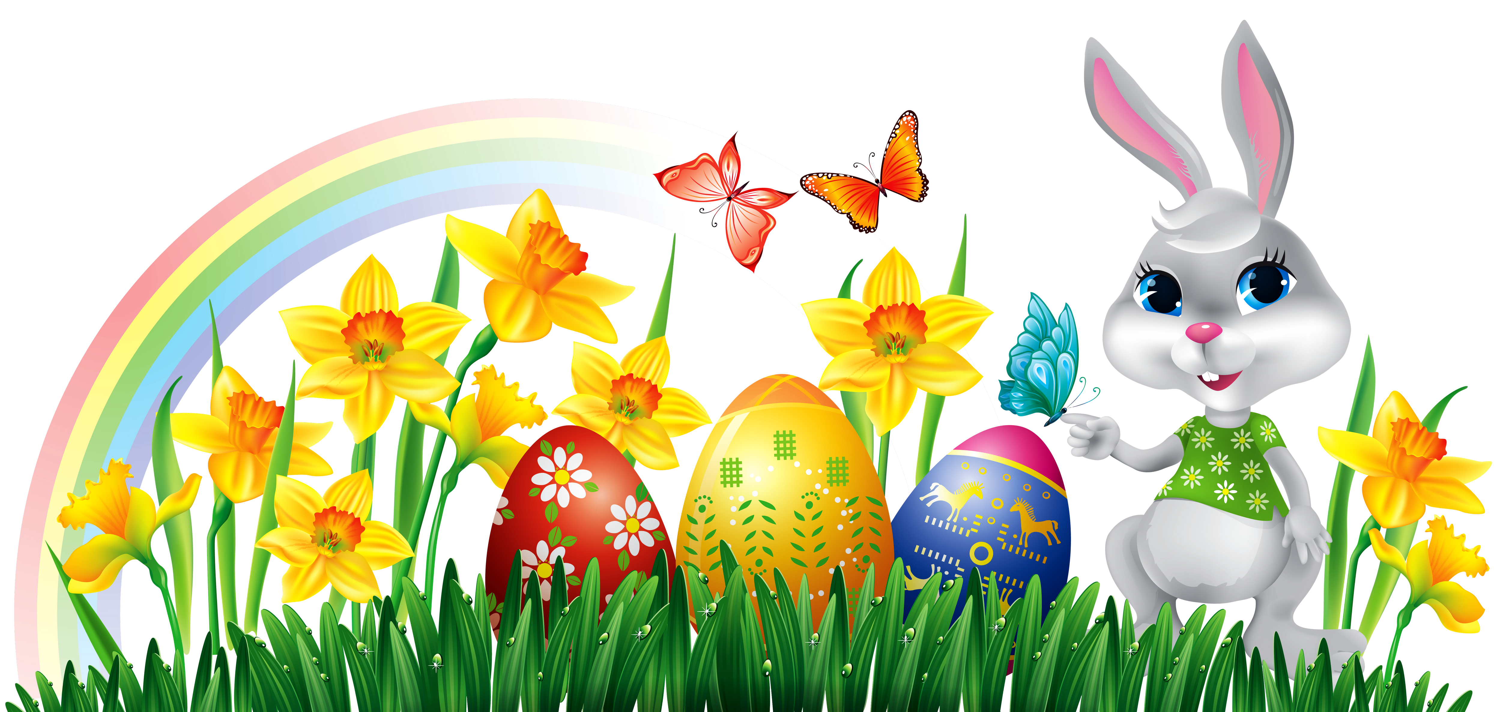 Clipart Frohe Ostern