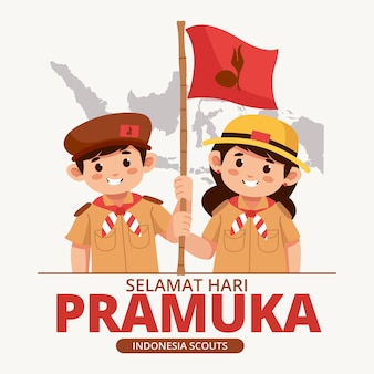 Clipart Pramuka