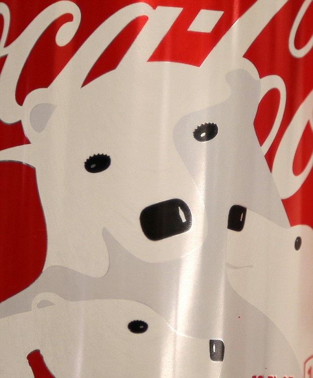 Coca Cola Polar Bear In Bottle