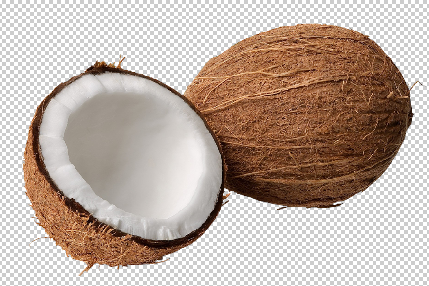 Coconut Transparent Background