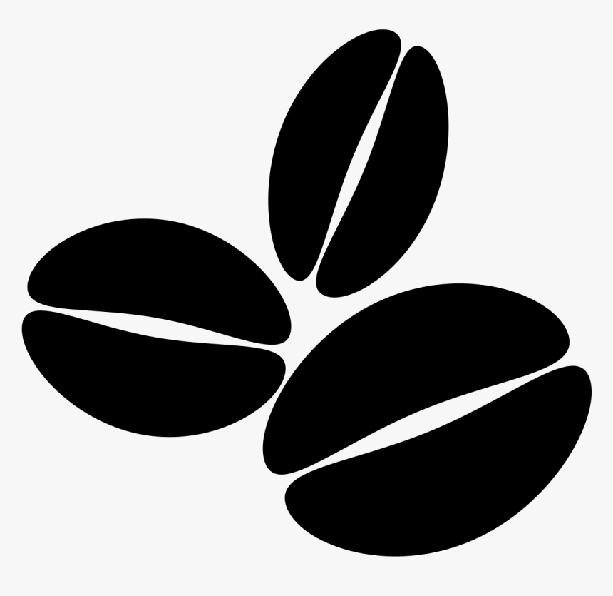 Coffee Bean Clipart Black And White