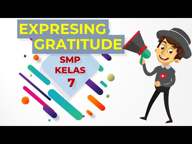 Contoh Expressing Gratitude