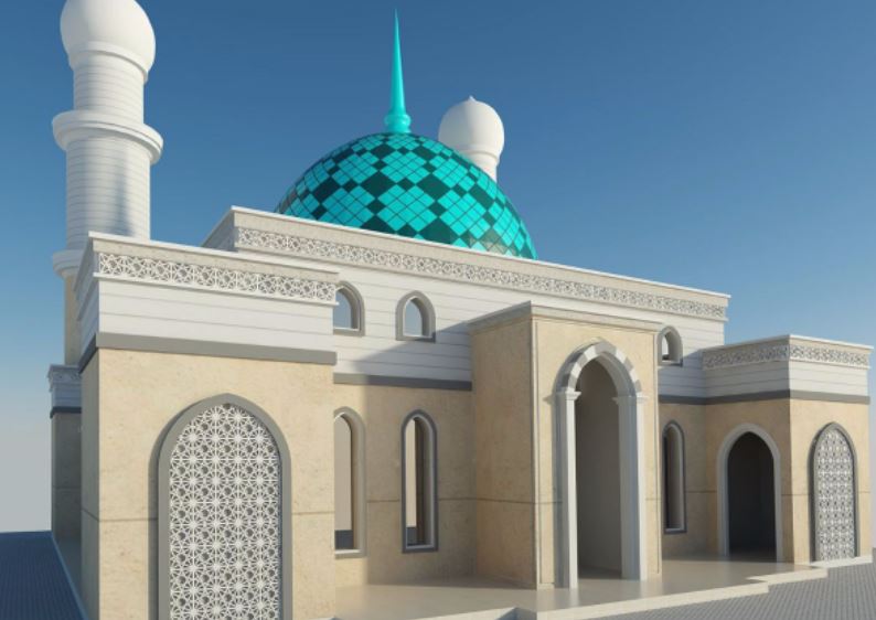 Contoh Gambar Masjid Minimalis